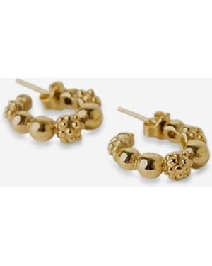 Paola Sighinolfi Silvia Hoops Earrings - Metallic