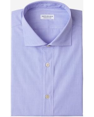 Santa Eulalia Fil A Fil Shirt - Purple