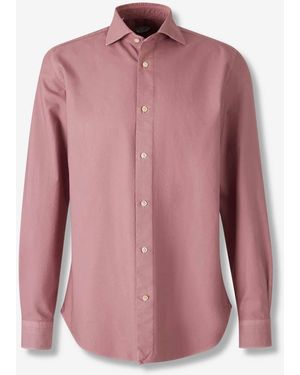 Vincenzo Di Ruggiero Plain Dress Shirt - Pink