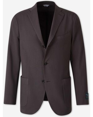 Boglioli Blazer Straight Wool - Multicolour