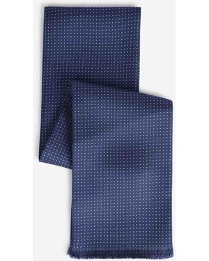 Santa Eulalia Polka Dot Scarf - Blue