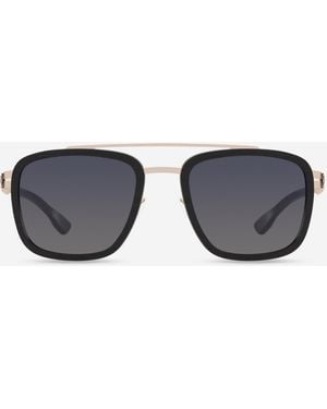 Ic! Berlin Jacob Aviator Sunglasses - Gray