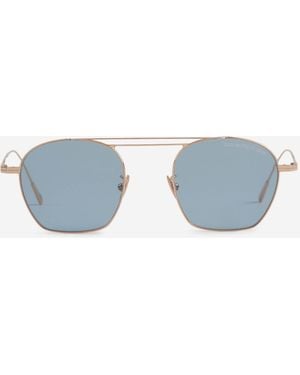 Cutler and Gross Aviator Sunglasses 0004 - Blue