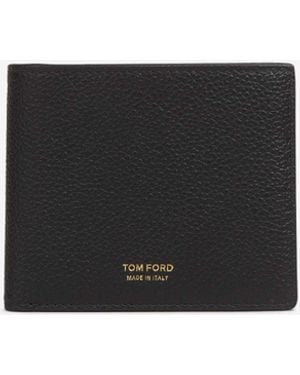 Tom Ford Faltbarer Kartenhalter Aus Leder - Weiß