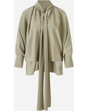 Max Mara Leonida Silk Blouse - Natural