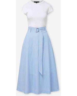 Veronica Beard Kleid Von - Blau