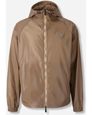 Burberry Giacca Tecnica Antivento - Marrone