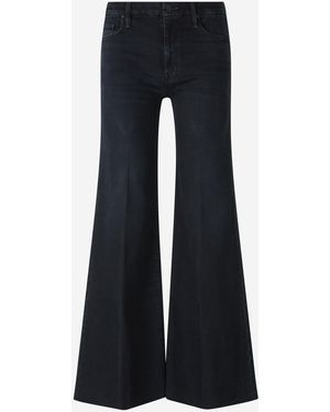 Mother Jeans Dal Taglio Corto - Nero
