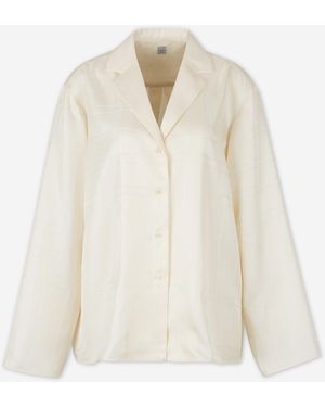 TOTEME Monogram Shirt - White