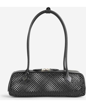 Alaïa Medium Dachshund Bag - White