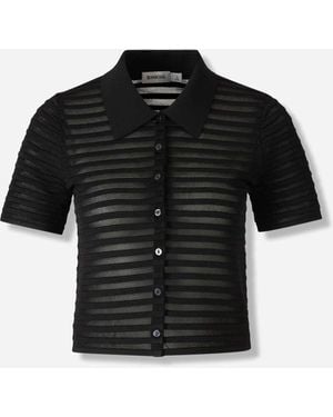 Jonathan Simkhai Larken Knit Cardigan - Black