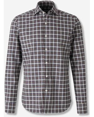 Santa Eulalia Chemise Motif Carreaux - Gris