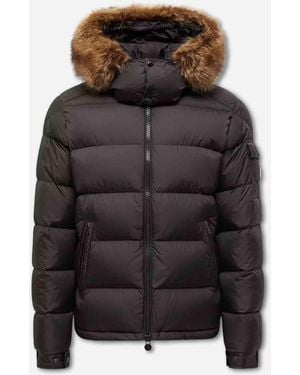 Moncler Doudoune À Plumes Courtes Mayaf - Noir