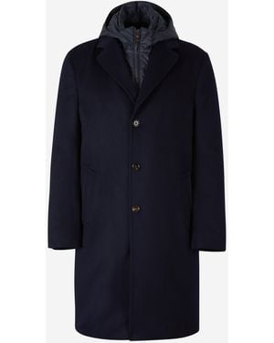 KIRED Wool Padded Coat Midnight - Blue