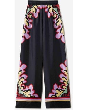 La DoubleJ Pantaloni Ampi Palazzo - Blu
