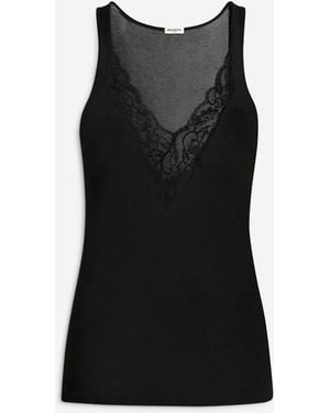 Balmain Doudoune Sans Manches Doublée En Sherpa - Noir