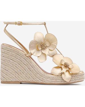 Zimmermann Orchid 110 Sandals - Natural