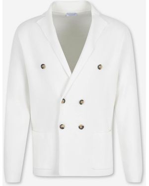 Santa Eulalia American Cross Knit - White