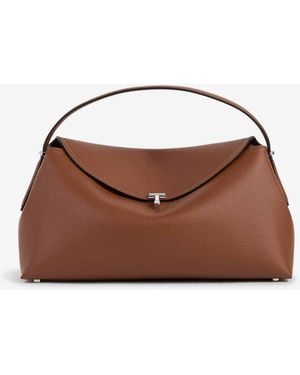 TOTEME Bolso T-Lock - Marrón