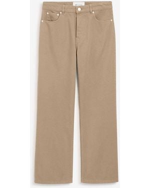 Ami Paris Jeans Anchos Algodón - Neutro