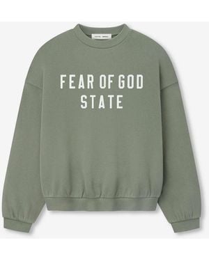 Fear Of God Crewneck Sweatshirt - Green