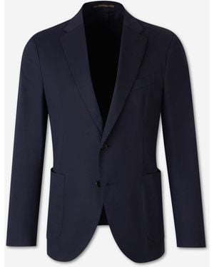Incotex Blazer Straight Cotton - Blue