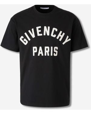 Givenchy Camiseta Cuello Redondo - Negro