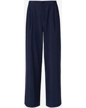 Jonathan Simkhai Sydnie Formal Trousers - Blue