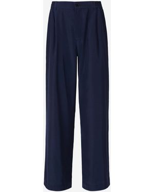 Jonathan Simkhai Pantalon Formel Sydnie - Bleu