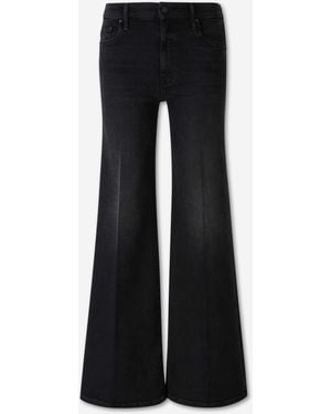 Mother Straight Jeans - Black