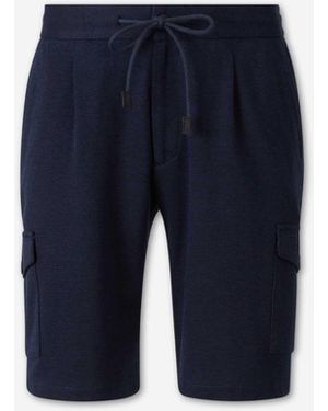 Gran Sasso Plain Bermuda Shorts - Blue
