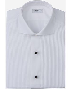 Santa Eulalia Pleated Shirt - Blue