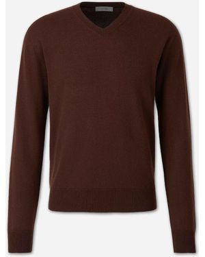The Row Feiner Kaschmir-Sweater - Braun