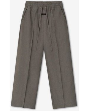 Fear Of God Oxford Wide Leg Trousers - Grey