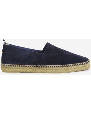 Castañer Pablo Suede Espadrilles - Blue