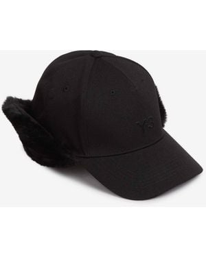 Y-3 Gorra Ear Cap - Negro