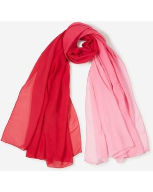 CASHÀ June Handpainted Scarf - Pink
