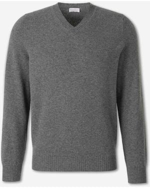 Santa Eulalia V-Neck Sweater - Gray
