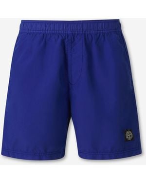 Stone Island Bañador Compass - Azul
