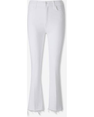 Mother Flared Jeans - White