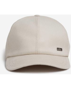 Herno Flannel Cap - White