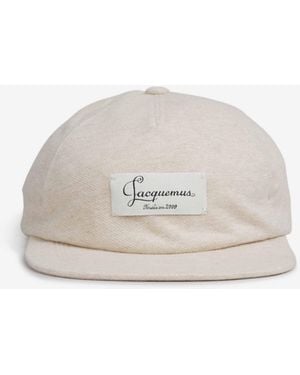 Jacquemus Kappenpatch-Logo - Natur