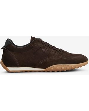 Tod's Suede Trainers - Brown