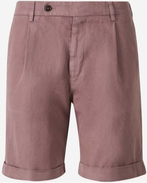 Santa Eulalia Bermudas Rectas Lino - Multicolor