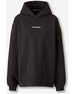 Acne Studios Logo Hoodie - Black