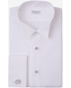 Santa Eulalia Poplin Formal Shirt - Purple