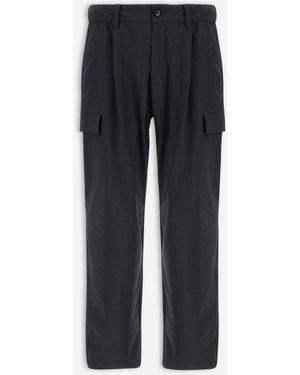 Herno Pantalones Cargo Resort - Azul