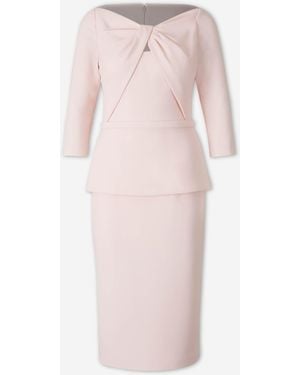 Safiyaa Rildanna Midi Dress - Pink
