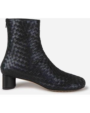 Bottega Veneta Botines Piel Cherry - Negro