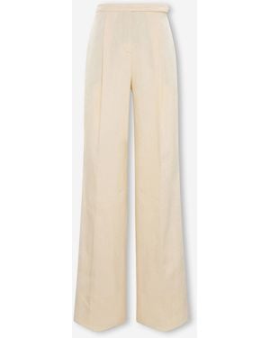 Dorothee Schumacher Casual Wide Leg Trousers - White